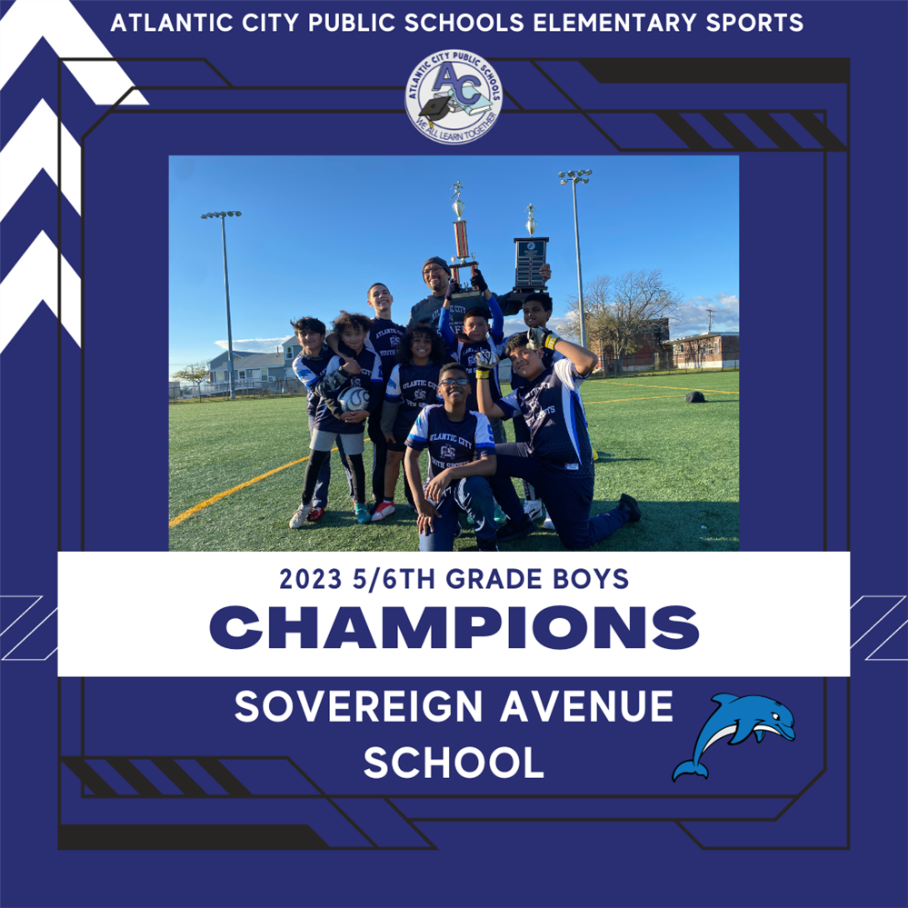 5/6 Grade Boys' Soccer Champions Graphic